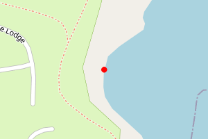 A map showing the Porth Fechan, Hafan Y Mor beach stretch plotted on it