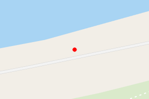 A map showing the Portsewart Strand: Big Beach Clean-up beach stretch plotted on it