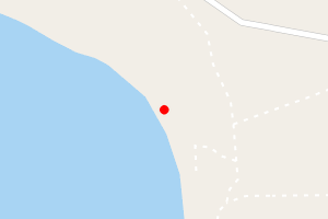 A map showing the Westdale Bay beach stretch plotted on it