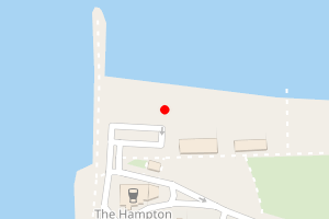A map showing the West Beach Herne Bay beach stretch plotted on it